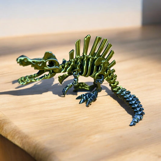 Articulated 3D-Printed Dinosaurs