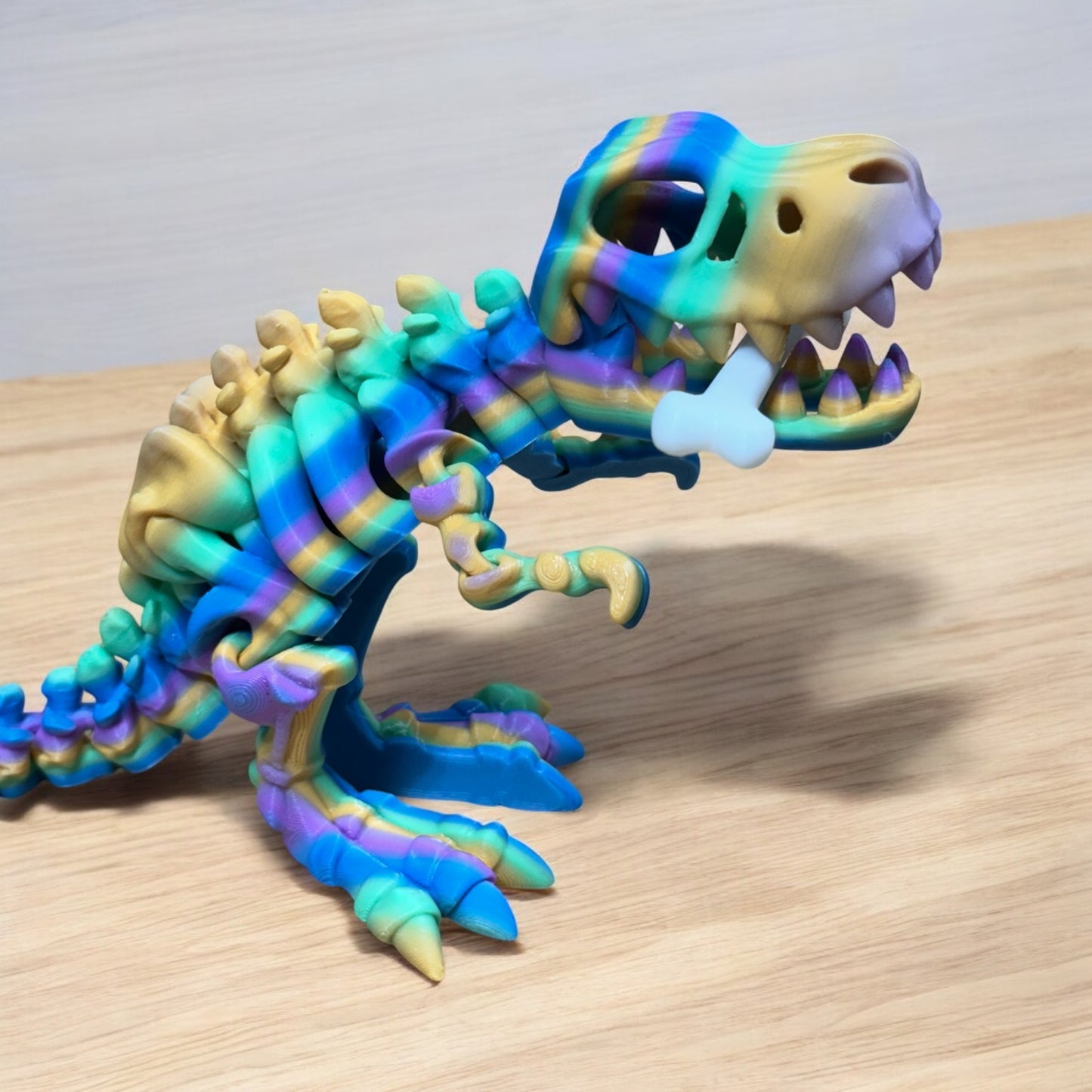 Articulated 3D-Printed Dinosaurs