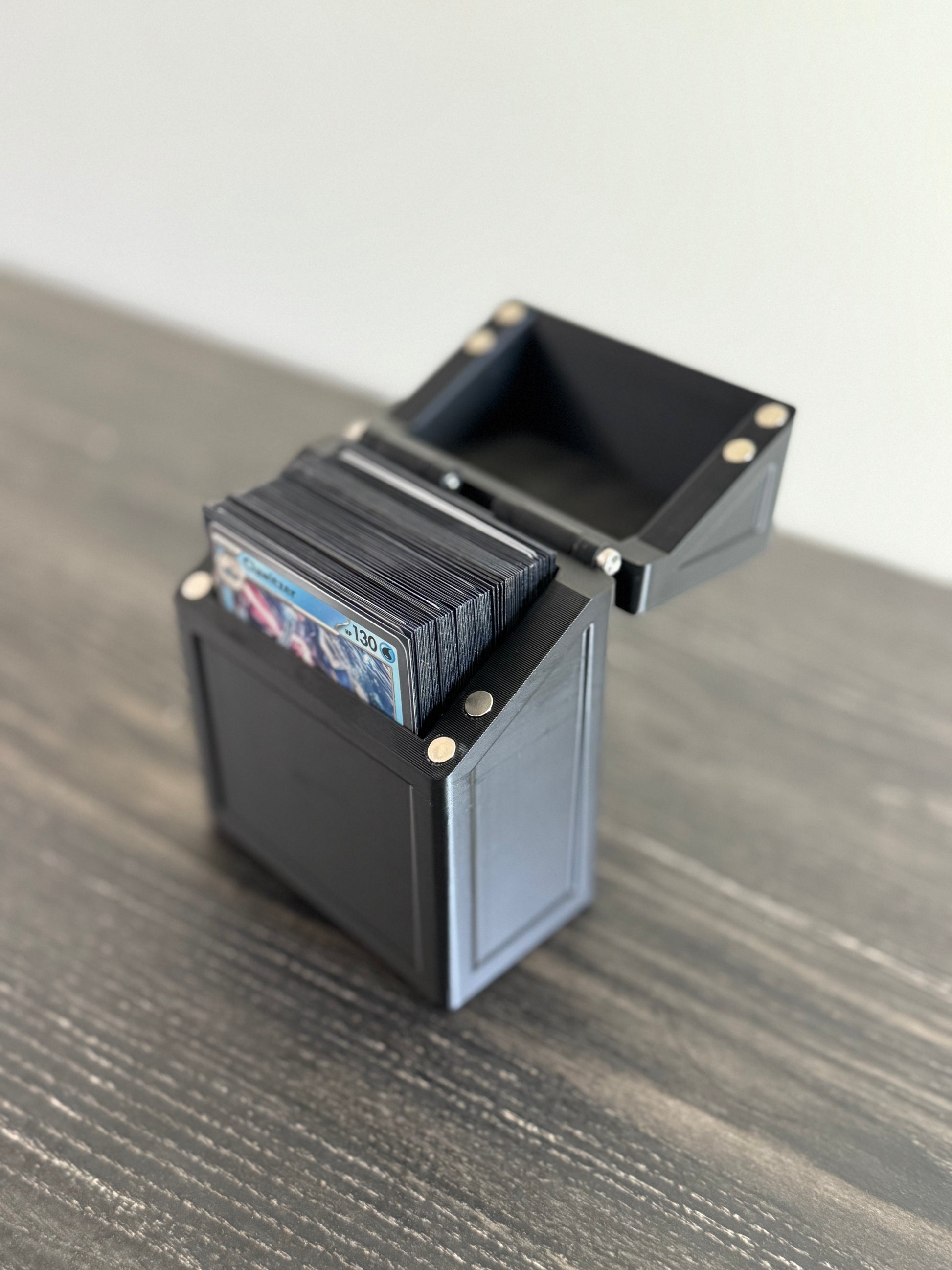 The Deck Box Premium Magnetic Deck Box for TCG Players | CardKits Print Fam The Deck Box Premium Magnetic Deck Box for TCG Players | CardKits Print Fam