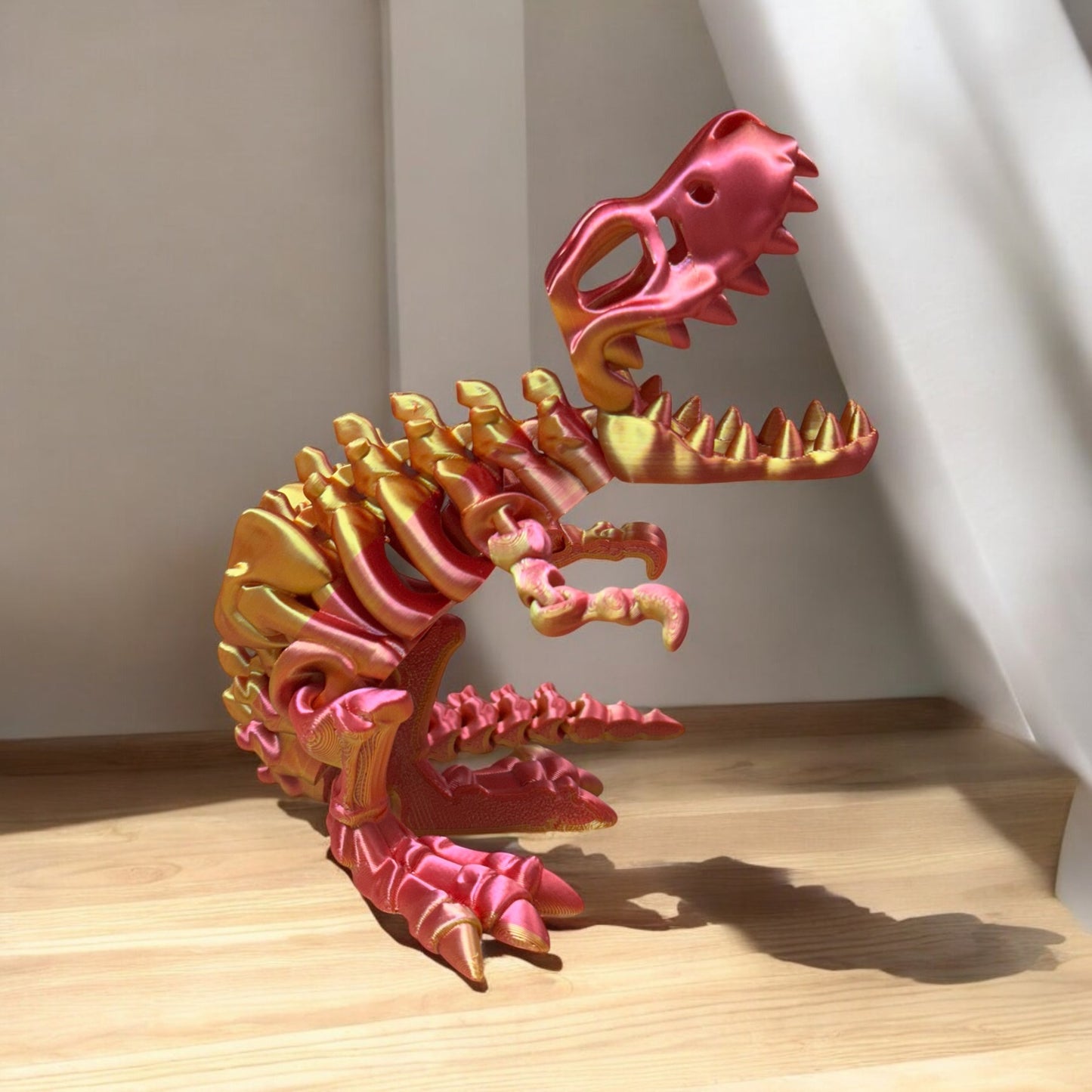 Articulated 3D-Printed Dinosaurs